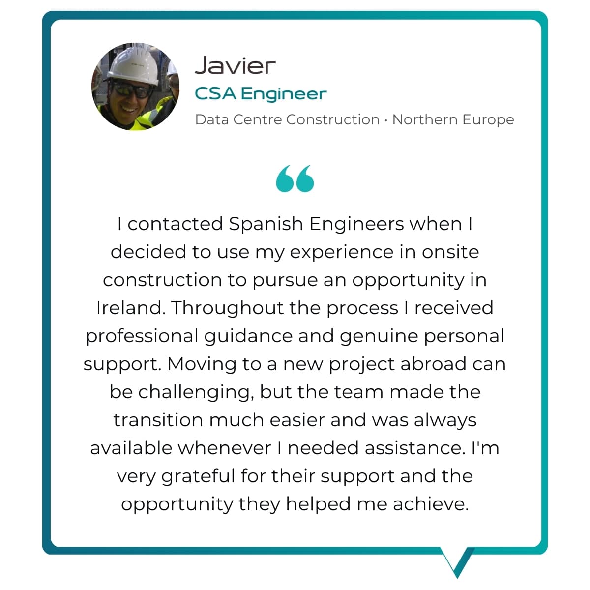CSA Engineer Data Centre Construction