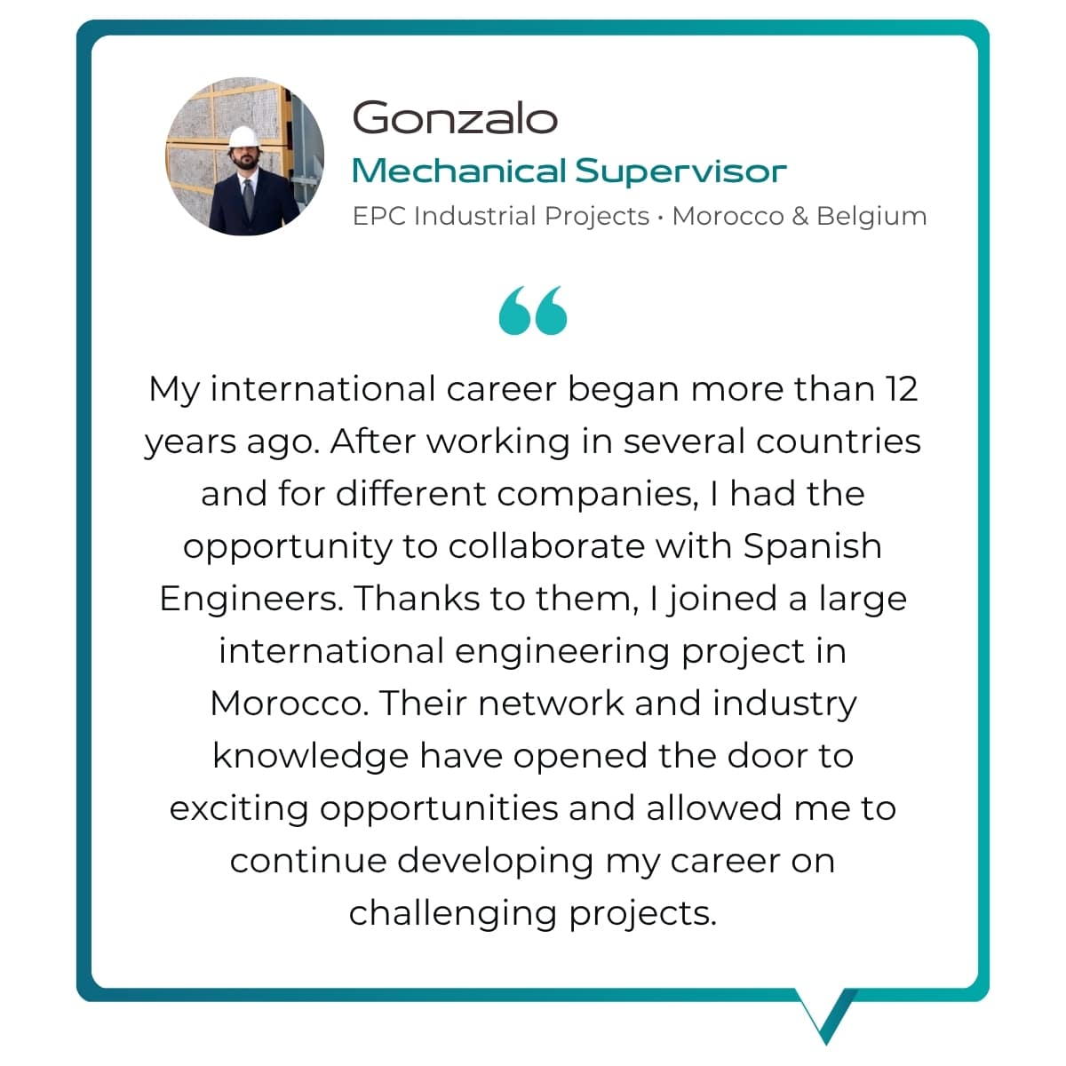 Mechanical Supervisor EPC Industrial projects fertilizers plant