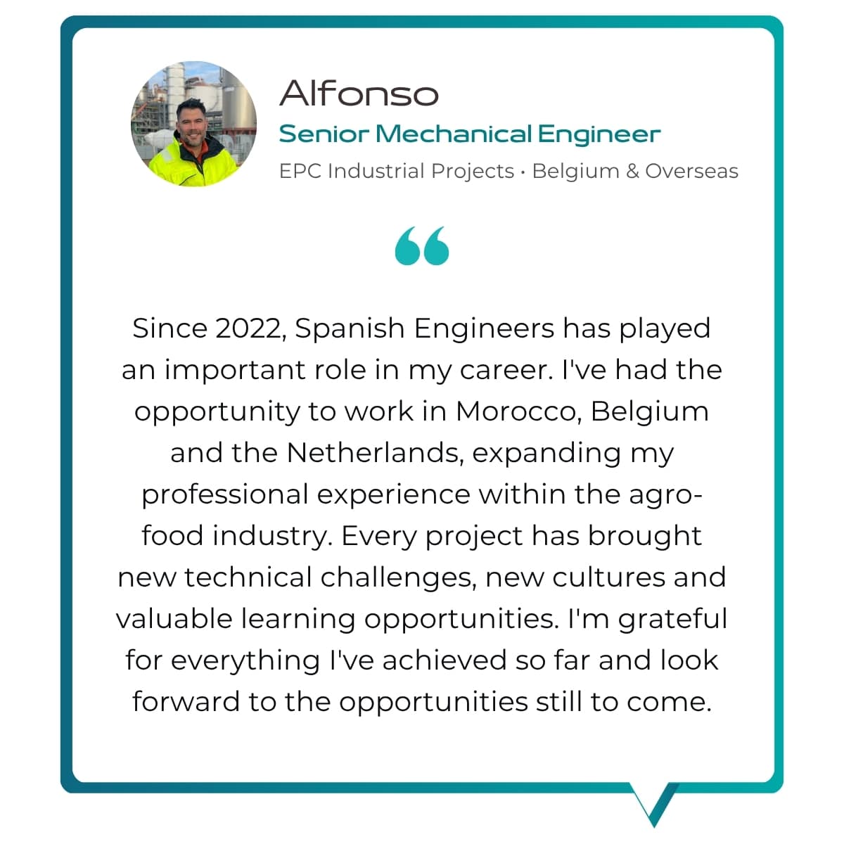 Senior Mechanical Engineer EPC Industrial projects