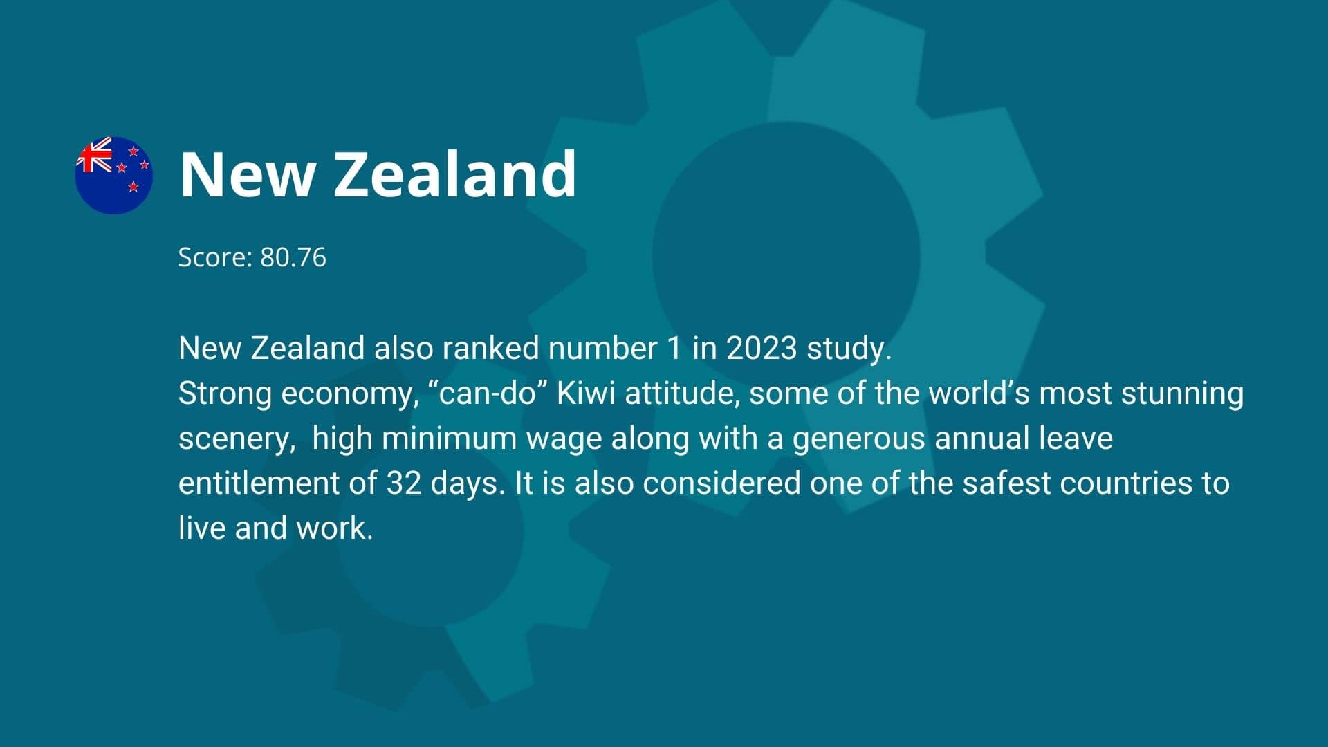 best countries for work life balance