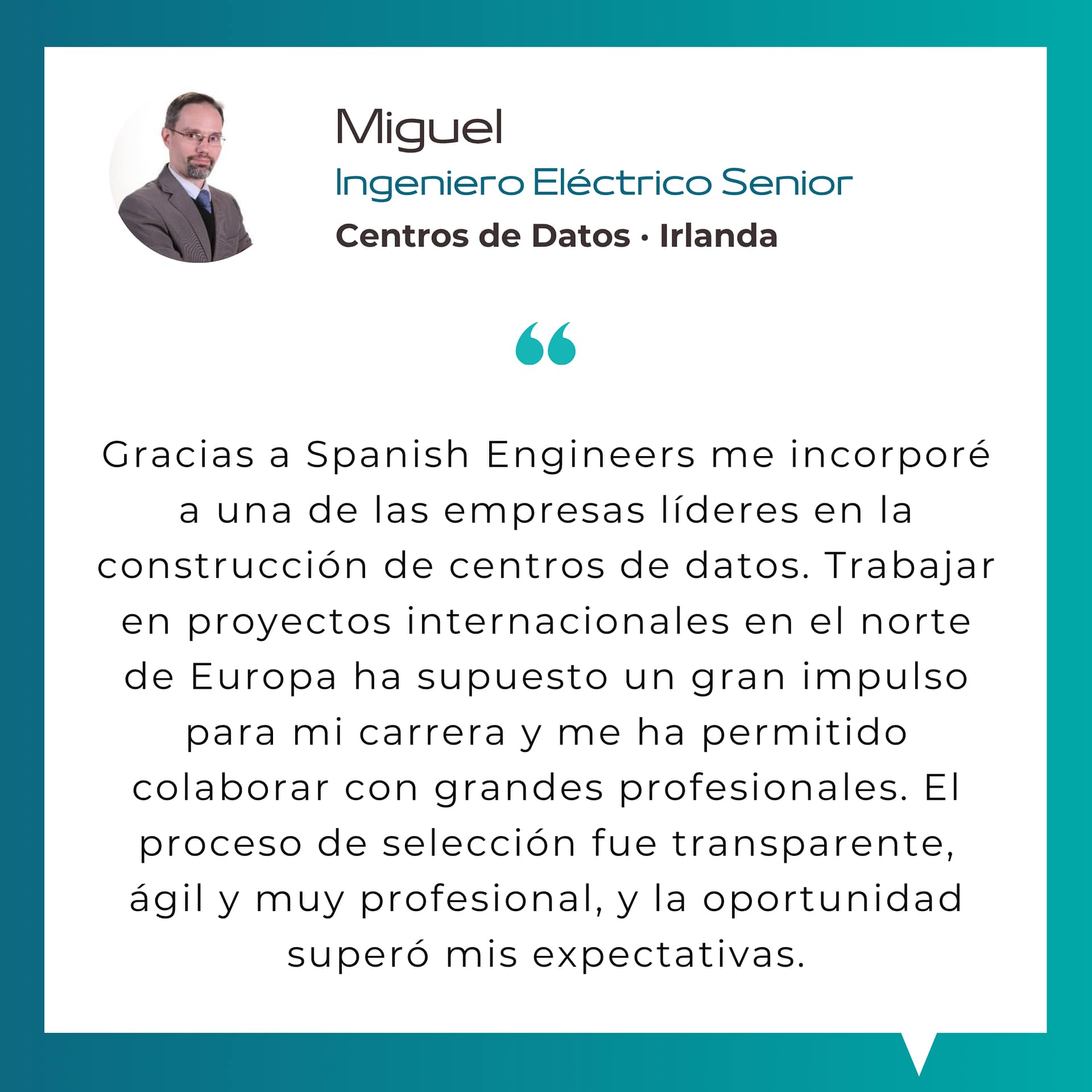 Ingeniero Electrico Centros de Datos