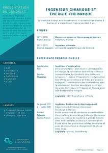 Ingénieur chimiste spécialisé en énergie thermique, engineer, engineering spanish, trabajo extranjero, recruitment agency in spain